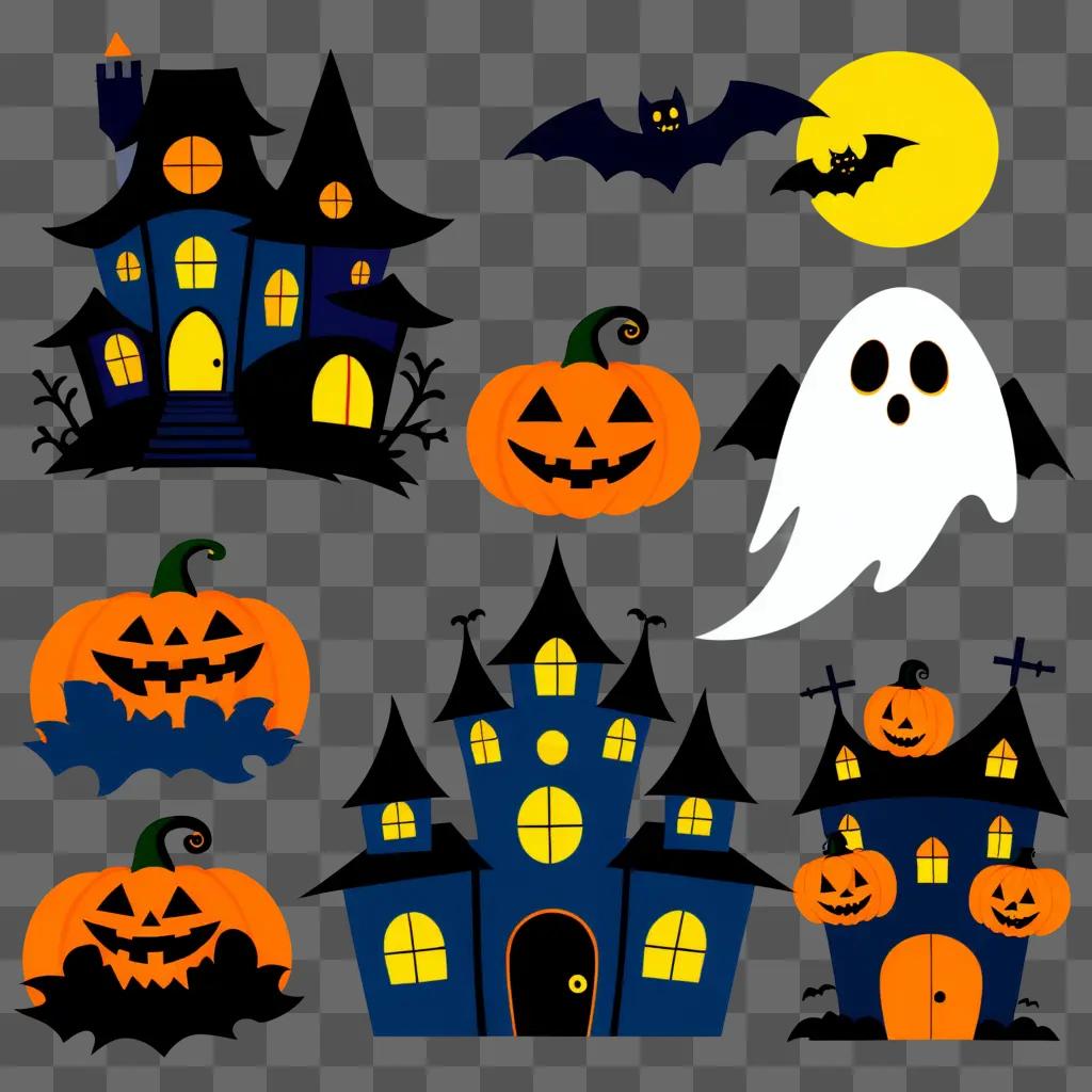 collection of free Halloween clipart